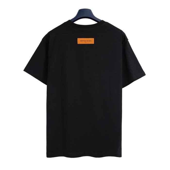 Solid Color Custom 3D Embossed Neck Label T-shirt 6 Colors 28963801
