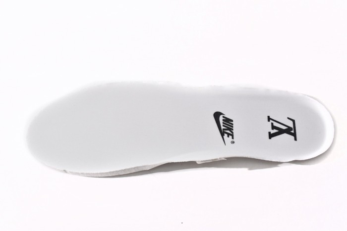 L  x N  Air Force 1 Low By Virgil Abloh White Green