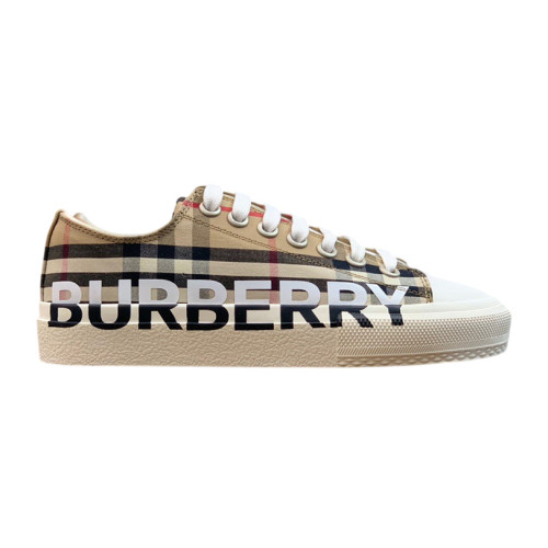 BURB5RRY CHECK COTTON SNEAKERS   BBR126