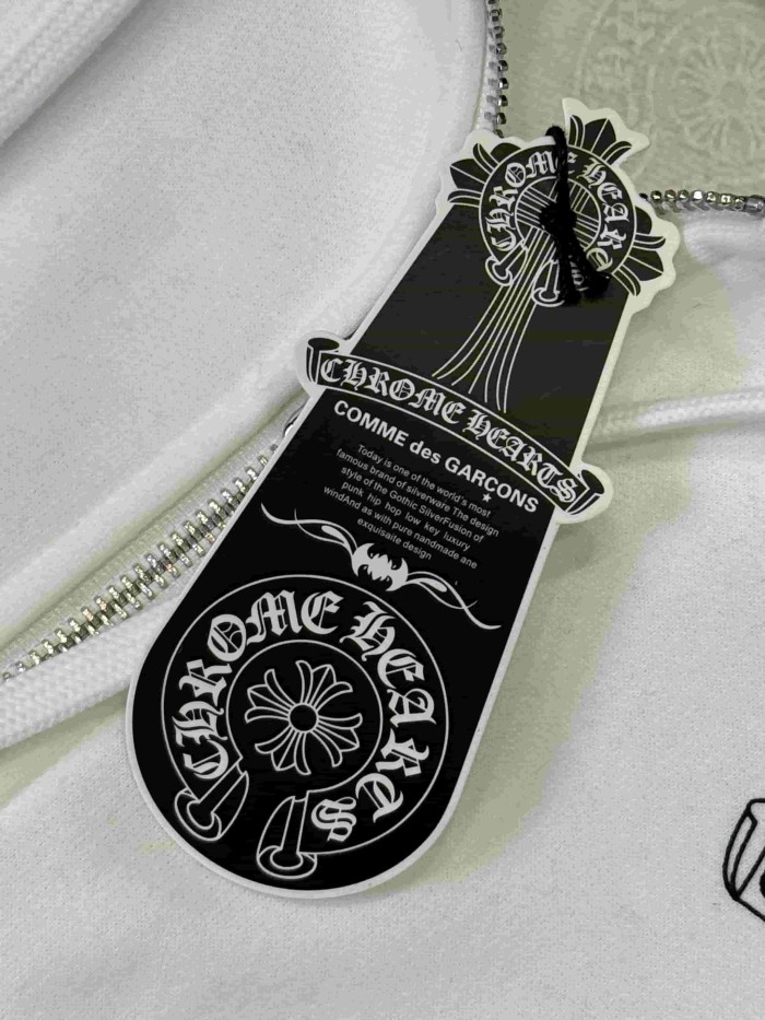 1:1 quality version Gothic Letter Big Tongue Print Zip Up Hoodie 28968648