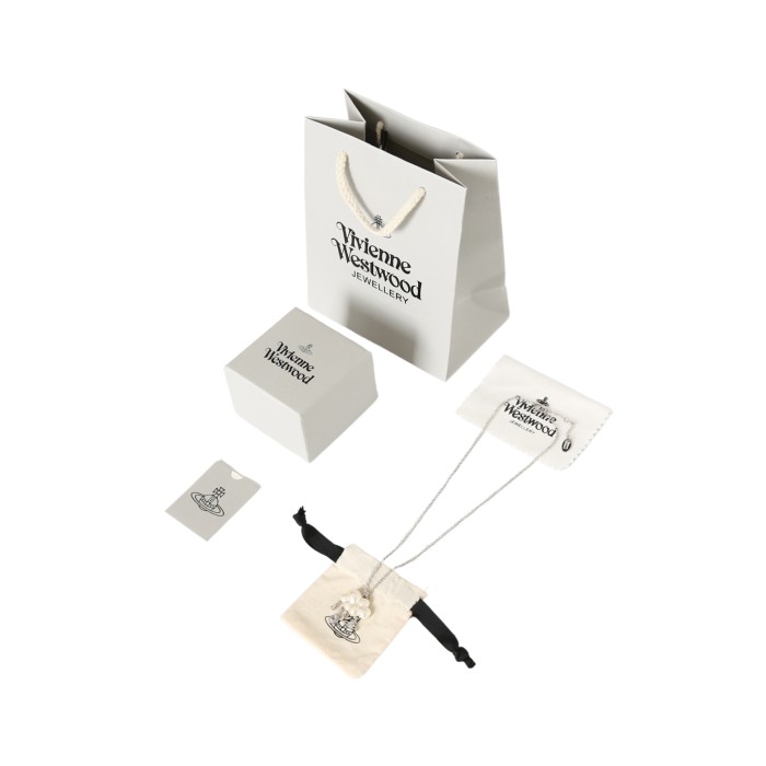 Lily of the Valley White Cloud Pendant Necklace 28659496