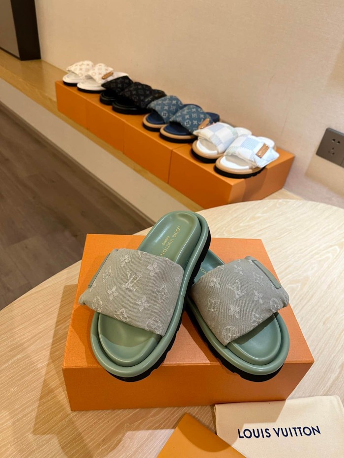 1:1 quality version 3D Logo Floral Velcro Sandals 10 colors 28661452