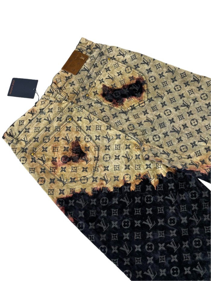 1:1 quality version Flame Cloud Campfire Velvet Jeans 28687464