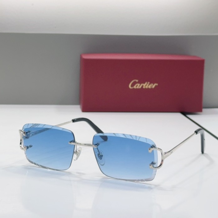 1:1 quality version Frameless Gradient Glasses 14 colors 28531490