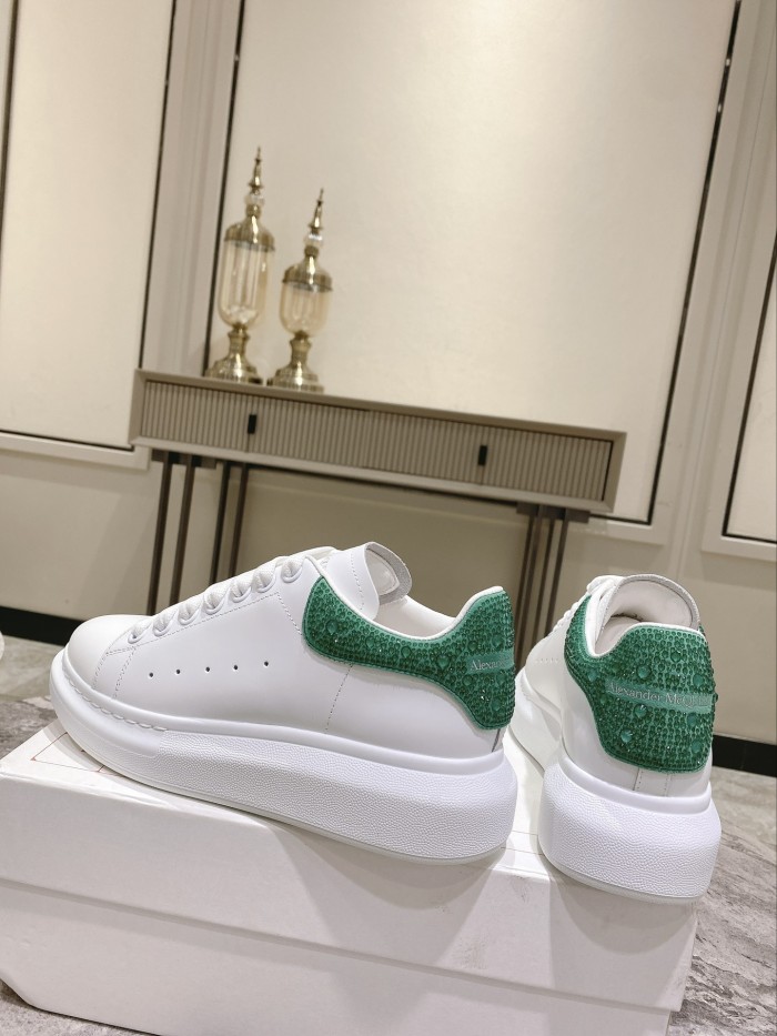 1:1 quality version Shoe Tail Rhinestone Monogram Sneakers 16 colors