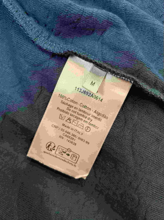 1:1 quality version Embossed Jacquard Cotton T-Shirt 2 colors 28960959