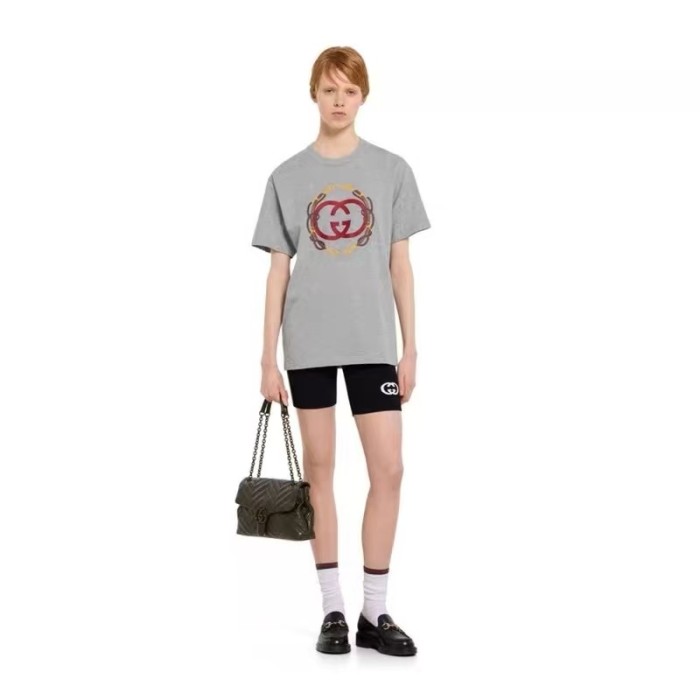1:1 quality version Reins Double G Print tee 2 colors 28791743