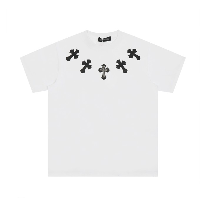 Heavy duty appliquéd tee 2 colors
