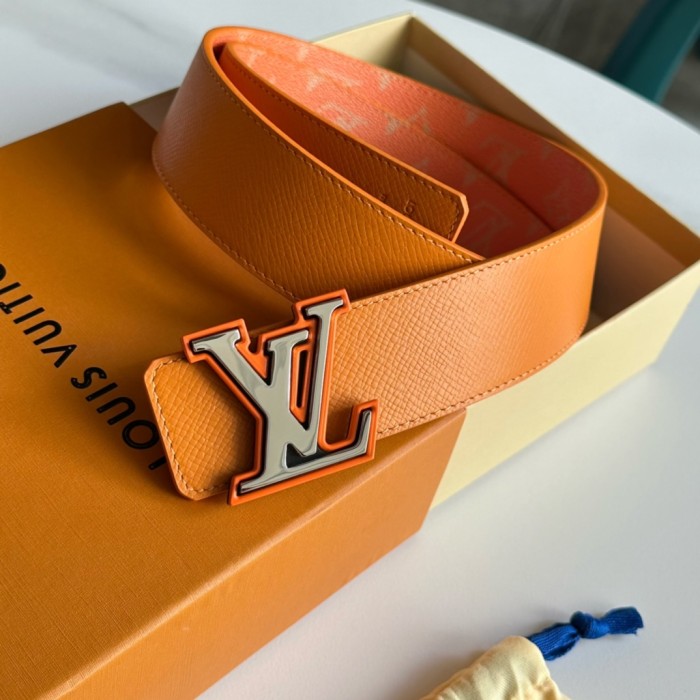 1:1 quality version 28197155 Two-Tone Monogrammed Buckle Belt 14 colors