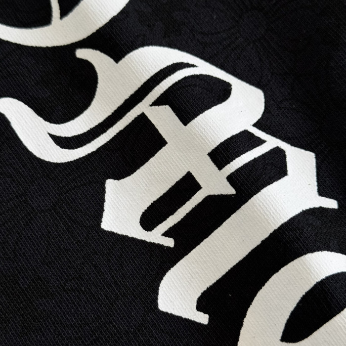 1:1 quality version Full-printed dark cross side Sanskrit printed sweatpants 2 colors 28782505