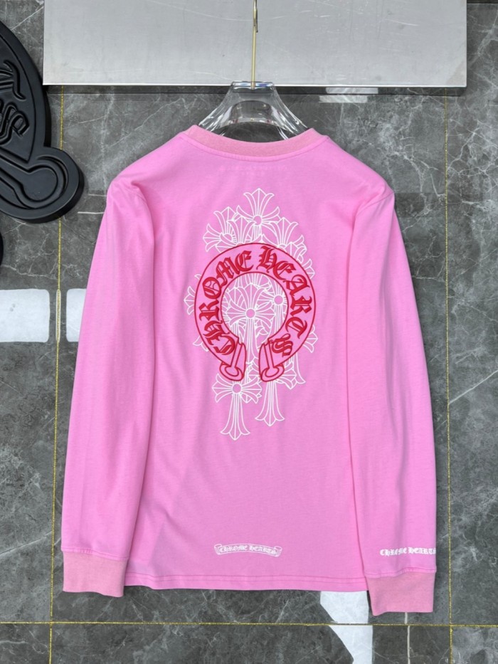 Classic Phantom Cross Cluster Red Horseshoe Long T-Shirt