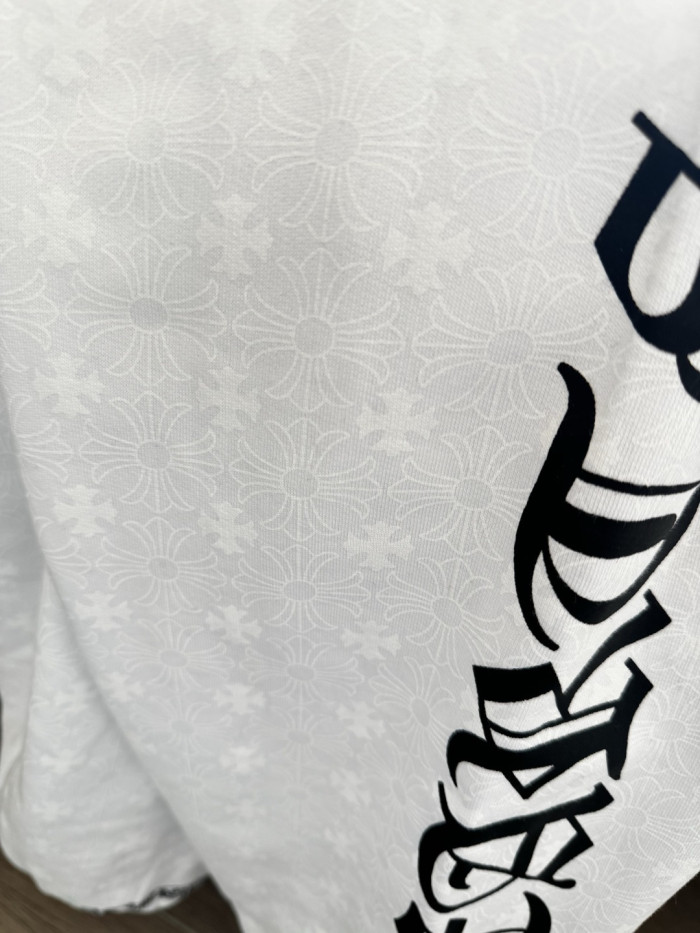 1:1 quality version Full-printed dark cross side Sanskrit printed sweatpants 2 colors 28782505