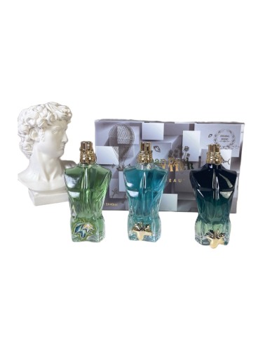 White Box Nude Male Middle Samples Three-piece Perfume Set 3 flavors 28600242