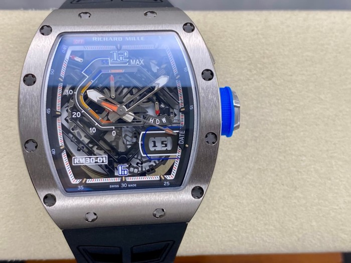 1:1 quality version Skeleton Dial Blue-Tinted Mirror Mechanical Movement Watch【Dial diameter：41mm 】28771518