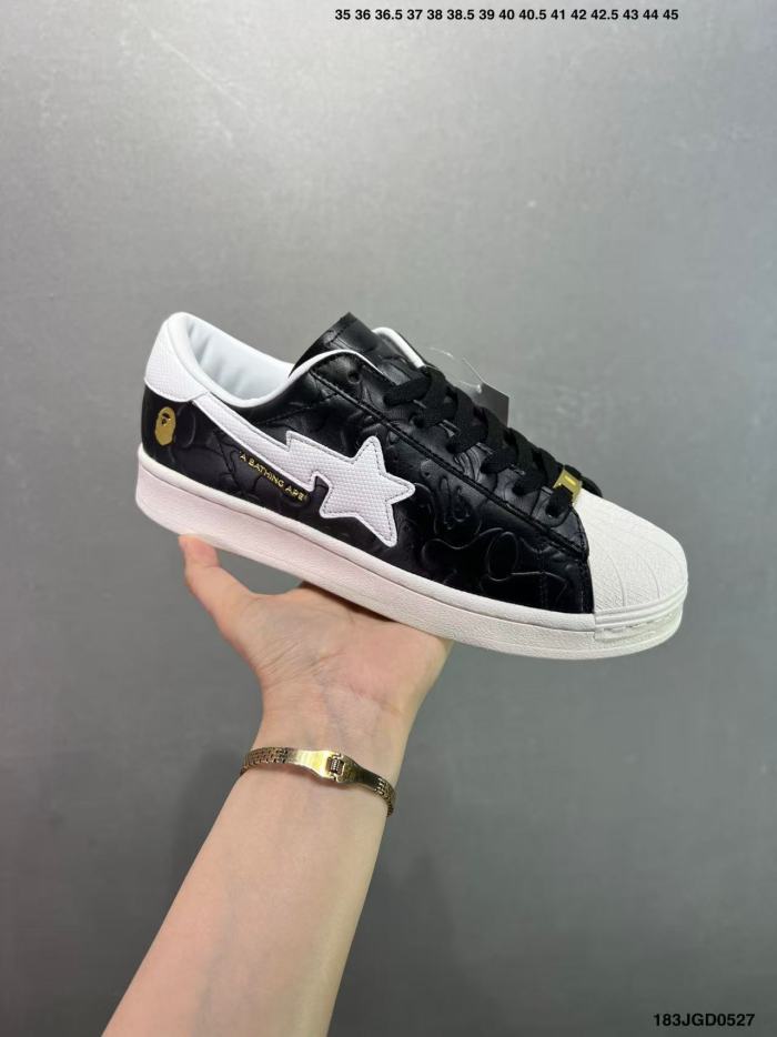 Atmos x B@PE x Adid@s Originals SUPERSTAR Shell Toe Sneakers 28961235