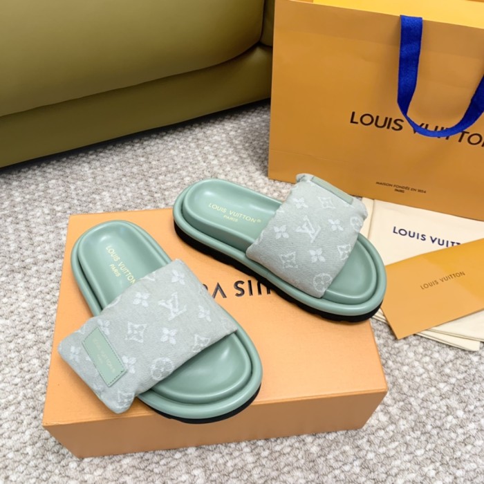 1:1 quality version 27984727 Down Velcro Sandals 5 colors
