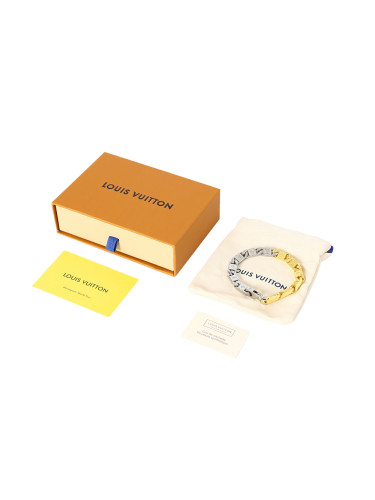 28168346 Gold and Silver Color Blocking Bracelet