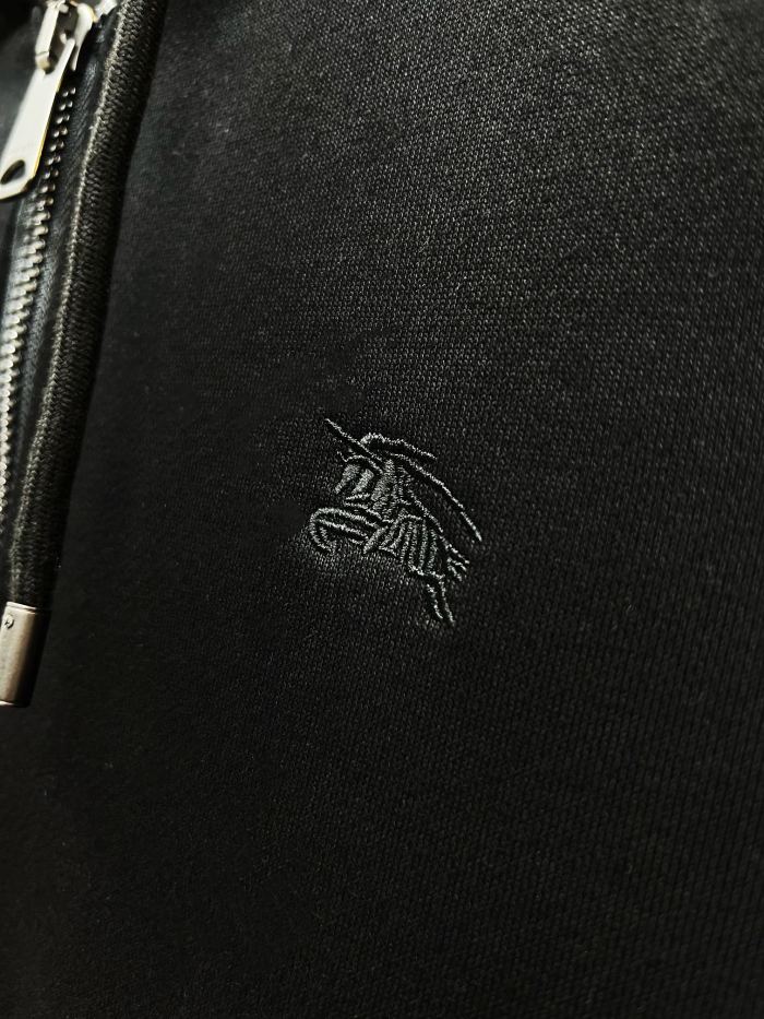 1:1 quality version Plaid Cut Piece Battle Horse Embroidery Hoodie 3 colors 28685230