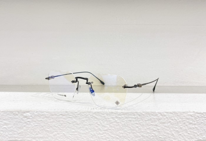 1:1 quality version Rimless glasses with large lenses 4 colors