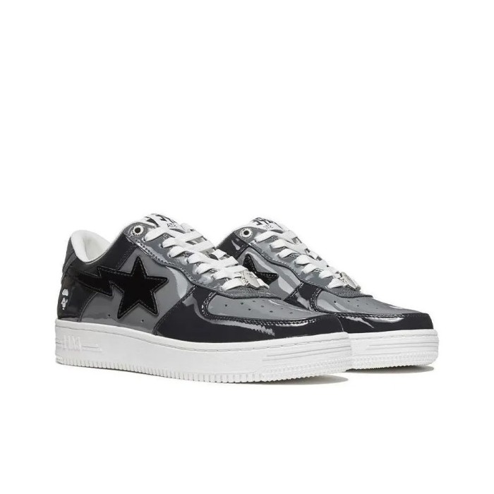 [plus-size shoes]STA Combo Patent Leather Mirror Finish Low-Top shoes 8 colors 28636747