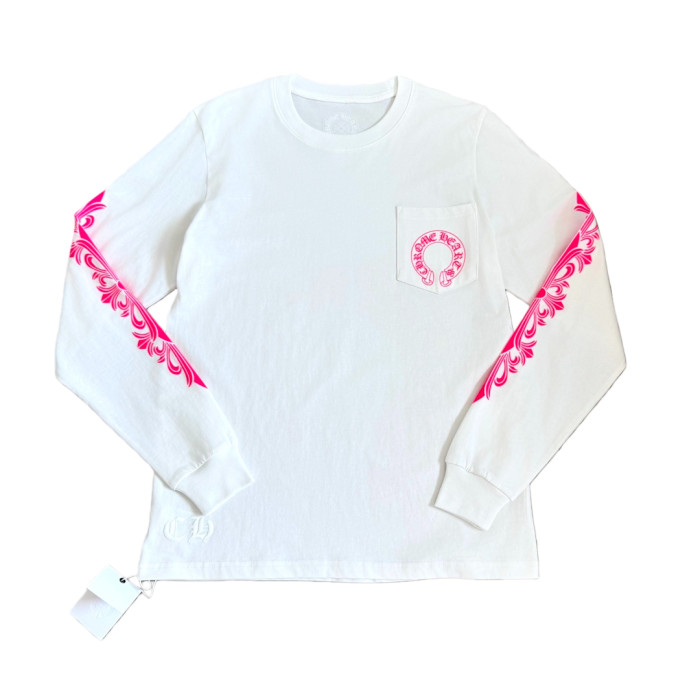 1:1 quality version Double-Sleeve Vine Print Long Sleeve T-Shirt 2 colors 28688408