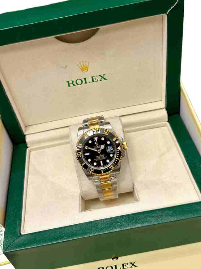 Submariner Black Gold Ceramic Bezel Mechanical Movement Watch【Dial diameter:40mm 】28770554