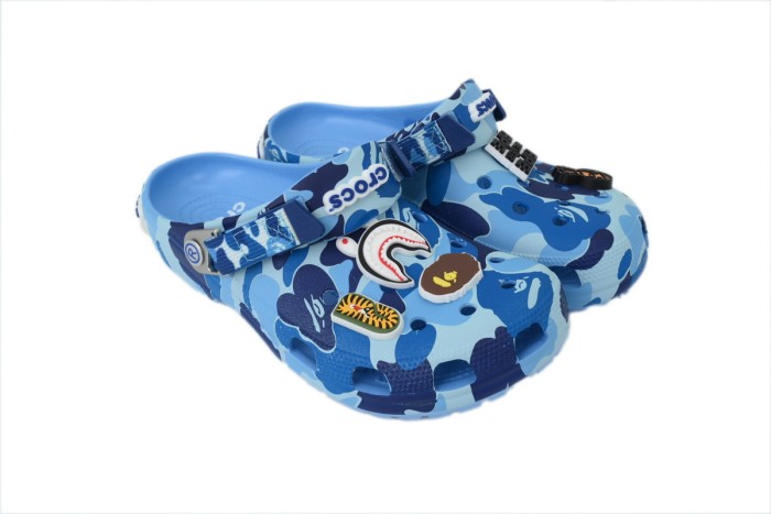 1:1 quality version Classic Clog Pink Abc Camo Limited Clogs Shoes 4 colors 28969186