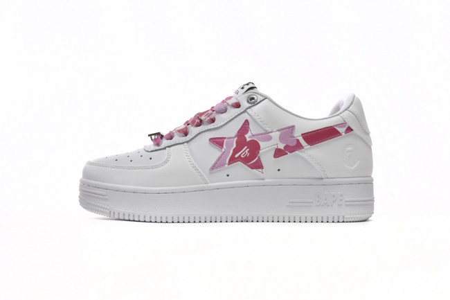 B@P B Sta Low White ABC Camo Pink (2021) 1H20191045-PNK