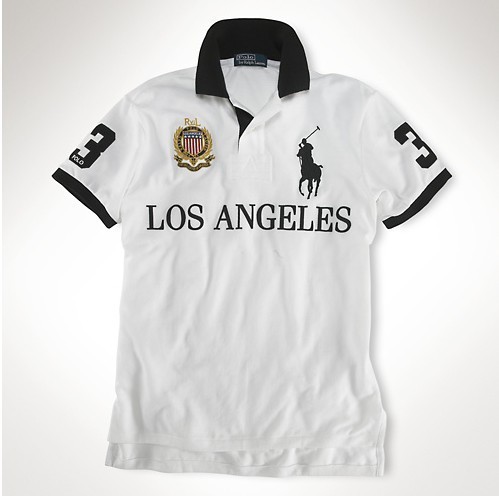 City Letter Logo Embroidered Polo shirt 22 colors