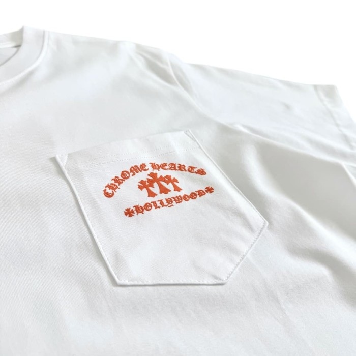 1:1 quality version Orange Cross Print Tee 2 colors 28969327