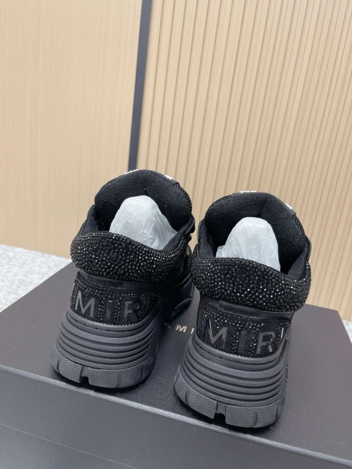 1:1 quality version Colorblocking full rhinestone low top thick bottom sneakers 8 colors 27632830