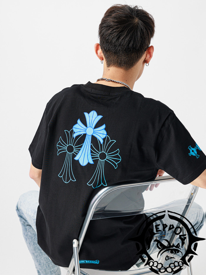 Blue cross tee