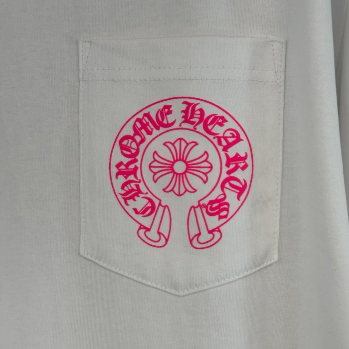 1:1 quality version Pink Ink Horseshoe Print Tee 2 colors 28816182