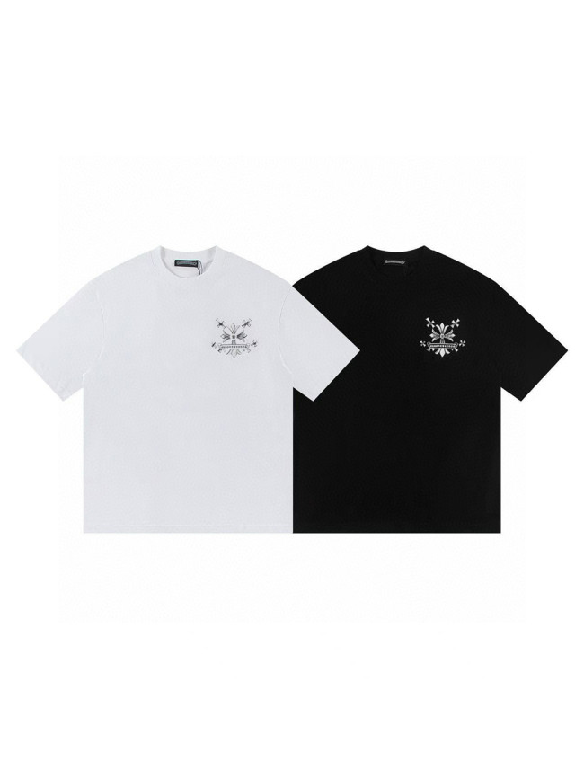 28020265 Hand Painted Cross Print Tee 2 colors