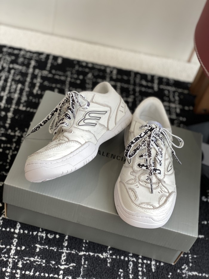 1:1 quality version Hamptons Worn-Out Two-Color Patchwork Shoes 6 colors 28431623