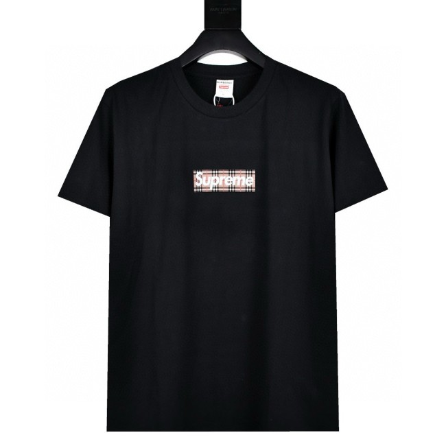 Classic Plaid Logo Co-Branded tee 2 colors
