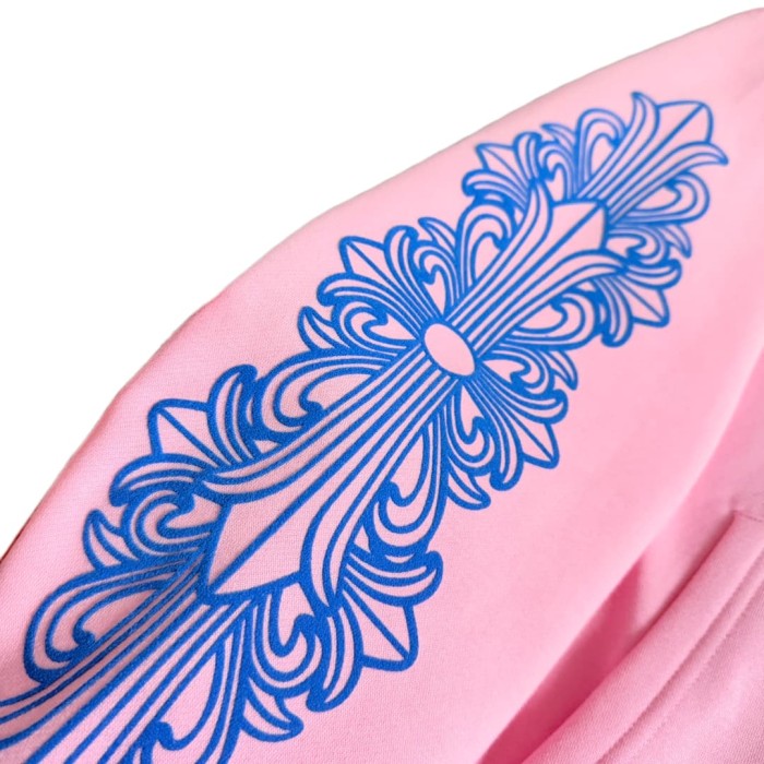 1:1 quality version Pink Cross Arm Print New York Anniversary Limited Edition Hoodie 28893086
