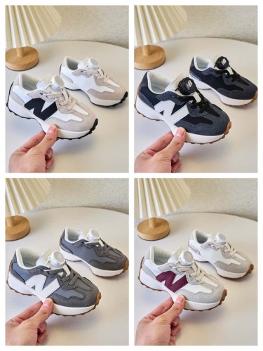 327 Rotating Buckle Waffle Sole Casual Sneakers for Kids 4 colors 29010972