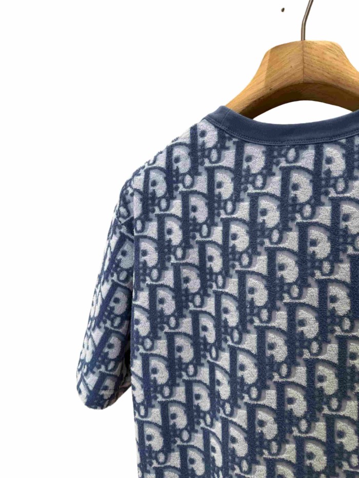 1:1 quality version Vintage Print All Over Knit T-shirt 2 colors 28960938