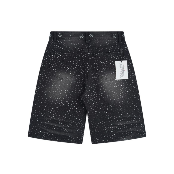 Vale Forever Iced Out Jorts Jean Shorts