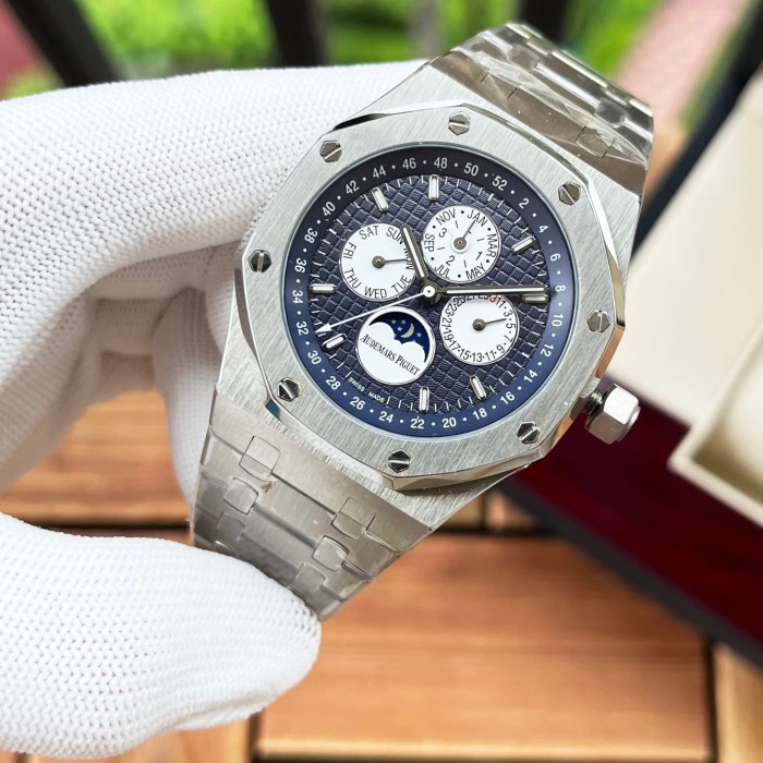 Royal Oak Series Mechanical Perpetual Calendar Watch 12 colors【Dial diameter：41mm 】28771466