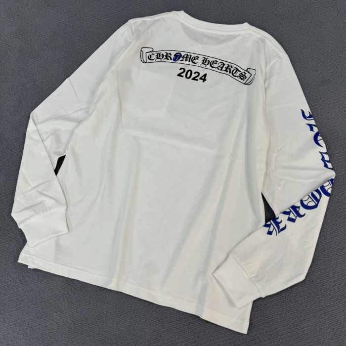 1:1 quality version 2024 Las Vegas Limited Sanskrit Flower Arm Long Sleeve T-Shirt 2 colors
