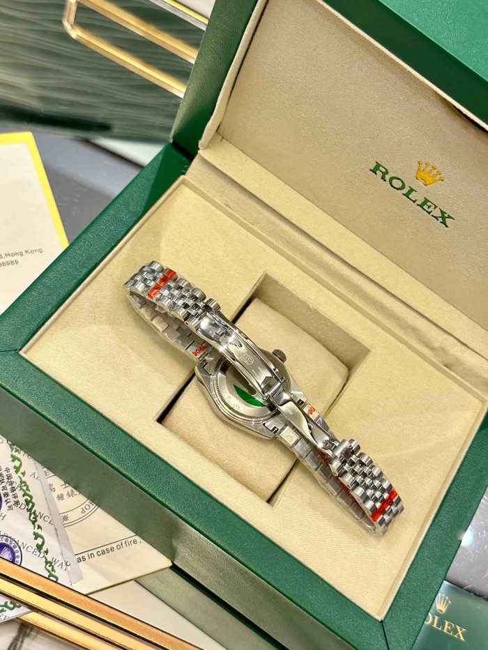 Green Dial Mechanical Movement Stainless Steel Strap Watch【Dial diameter：30/40mm 】28770467