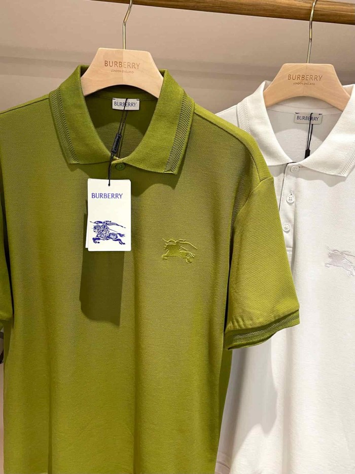 1:1 quality version Check Placket Embroidered Polo Tee 8 colors 29069300