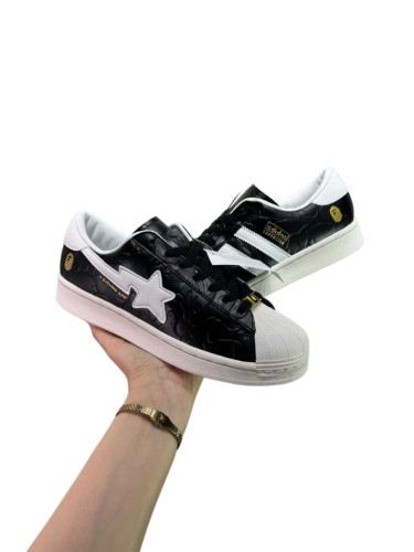 Atmos x B@PE x Adid@s Originals SUPERSTAR Shell Toe Sneakers 28961235
