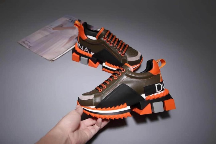 DOLCE    G@BB@N@ SUPER QUEEN MULTICOLOR SNEAKERS   DG34