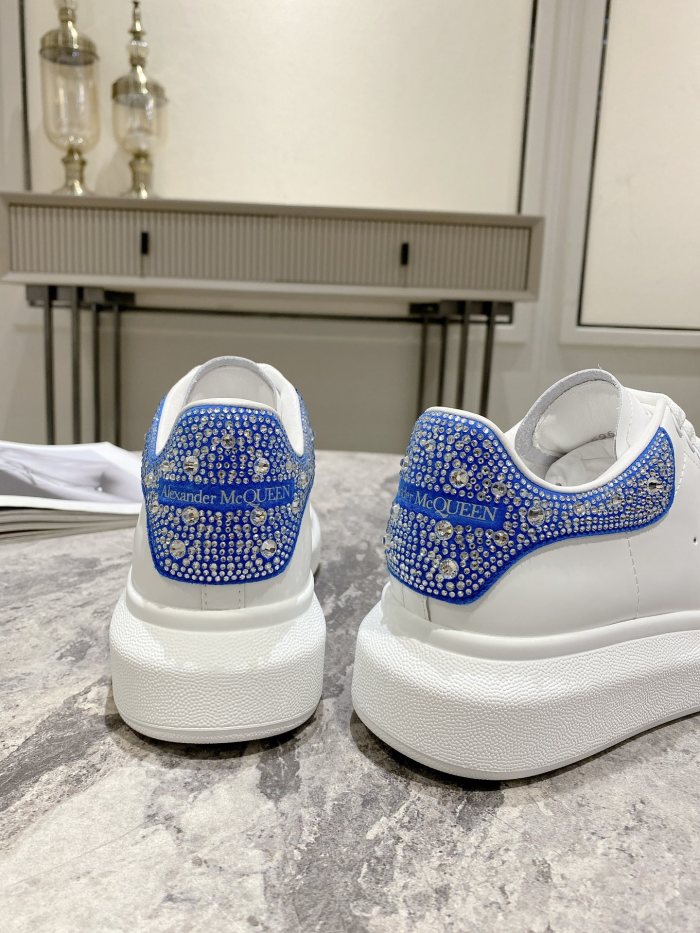 1:1 quality version Shoe Tail Rhinestone Monogram Sneakers 16 colors