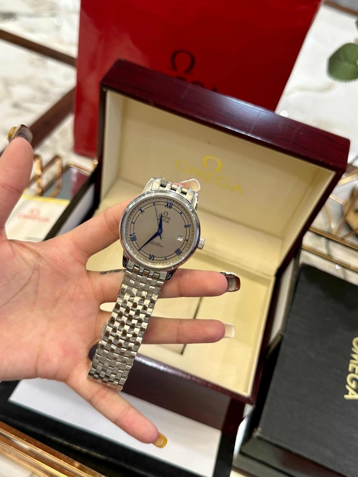 De Ville Series Grey & Blue Markers Mechanical Movement Watch【Dial diameter：40mm】28841677
