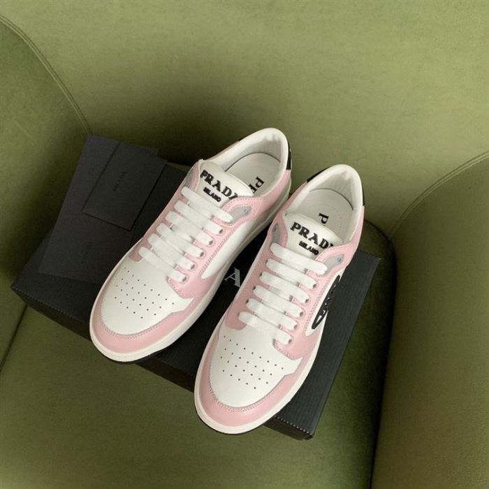 PR@DA@ DISTRICT SNEAKER WHITE PINK   PRD089