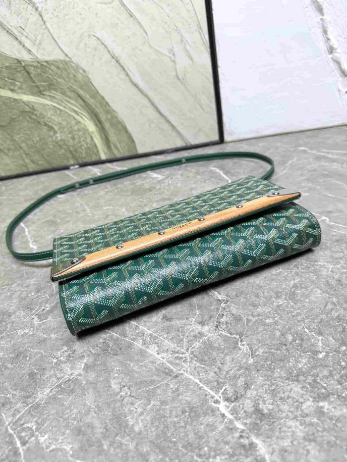 1:1 qualituy verson Monogram Clutch Bag With Wooden Bar Crossbody Shoulder Bag 10 colors 29092520